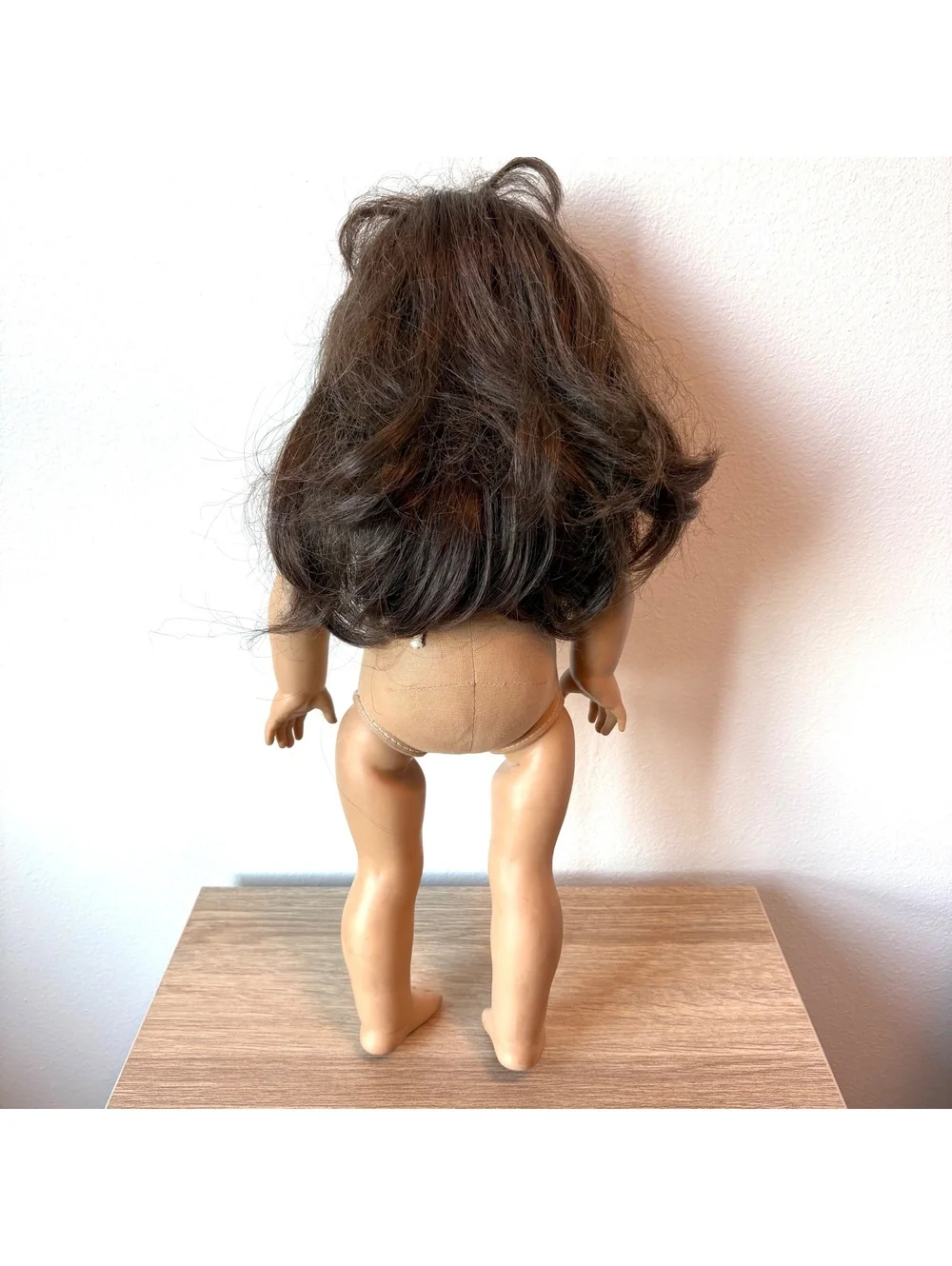 Pleasant Company Samantha American Girl Doll Brown Eyes Long Dark Hair Vintage